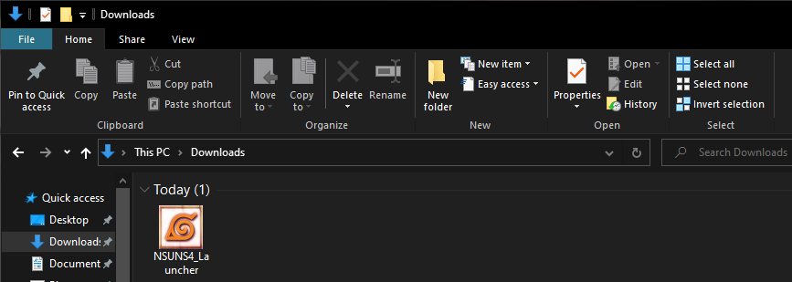 File explorer view: where the launcher has to sit