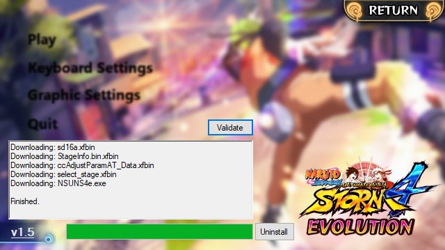 The launcher's uninstall option on the official guide